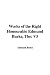 Book Works of the Right Honourable Edmund Burke