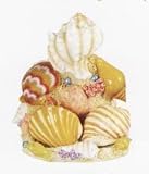 SEA SHELL 3-D Table Set w/ Salt & Pepper *NEW*!