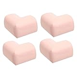 DEHANG 保護スポンジアンチコリジョン 超弾力 コーナークッション コーナーパッド 4個セット - ピンク