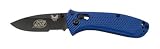 527SBK-USA Presidio Ultra Manual Folding Knife ComboEdge Black Blade w/ Blue USA Shooting Team Logo Handle