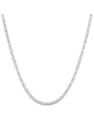 Sterling Silver 2.4-mm Oval Popcorn Chain (20 Inch)