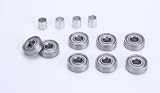 Abec-7 Bearings for Skateboard Wheels by Tiger Boards