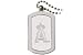 Los Angeles Angels LA Dog Tag Necklace