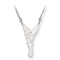 Disney's Tinker Bell Necklace in Sterling Silver