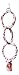 Kitchen & Housewares : Small Triple Loop Colored Small Parrot Toy