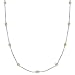 Fancy Yellow Canary Diamonds by The Yard Necklace 14k White Gold (1.50ct)