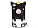 Black 3D Pig Cartoon Animal Silicone Gel Case Cover for iPhone 4 4G 4S