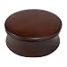 Kingsley Shave Soap Bowl with Lid Dark Wood