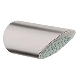 GROHE Sena Non-Adjustable Needle Spray Showerhead, Satin Nickel #28305AV0