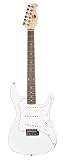 31KX5tGgdkL. SL160  AXL Headliner Double Cutaway Electric Guitar, White
