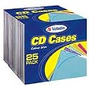 Verbatim CD-Leerhülle, 25er Pack, farbig, slim