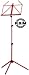 Musical Instruments : K&M Rainbow Series Music Stand: Red