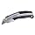 Stanley 10-788 Curved Quick-Change Utility Knife, Stainless Steel Retractable Blade, 3 Blades