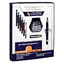 Phileas Fountain Pen, Blue Finish, Medium Nib