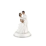 Lenox Opal Innocence Porcelain African-American Bride and Groom