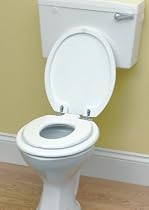 Family Toilet Seat in White