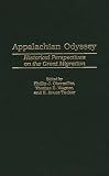 : Appalachian Odyssey: Historical Perspectives on the Great Migration