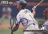 Luis Lopez, Las Vegas Stars - Padres Affiliate, 1993 UD Collectors Choice Rookie Class Autographed Card