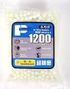 Airsoft Plastic BBS .12g 1200rds Bottle Night Glow B1-NG-1200