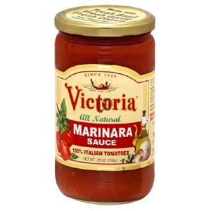Victoria Premium All Natural Marinara Sauce, 24 Fluid Ounce -- 12 per case.