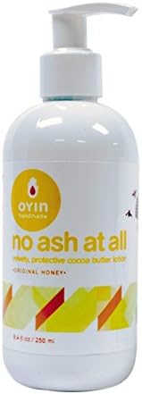 Oyin Handmade No Ash At All - Velvety, Protective Cocoa Butter Lotion 8oz