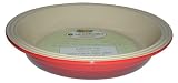 Le Creuset Stoneware 10-Inch Pie Dish, Red