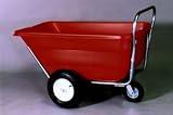 Push Cart 3rd Wheel 11.5 cu. ft. 20 Bike Tires (Black Tub)