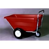 Push Cart 3rd Wheel 11.5 cu. ft. Rib Tire w tube (Green Tub) by EZ Haul Cart