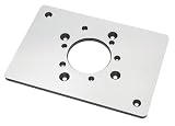 Bench Dog 40-027 ProPlate, Phenolic Predrilled 3.6-Inch Bit Opening