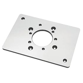 Bench Dog 40-027 ProPlate, Phenolic Predrilled 3.6-Inch Bit Opening