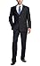 P&L Men's 2-Piece Classic Fit Office 2 Button Suit Jacket & Pleated Pants Set