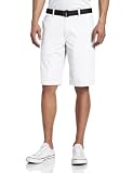 Kenneth Cole Mens Flat Front Short With Belt