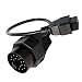 F�R BMW Adapter 20 Pin Stecker Diagnose Kabel OBD 1 2 OBD2 OBDII