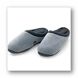 Health O Meter HM2131 Men's Massaging Memory Foam Slippers
