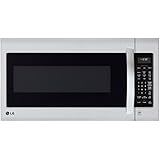 LG LMV2031ST 2.0 Cubic Feet Over-The-Range Microwave Oven, Stainless Steel