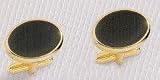 Colibri Gold Tone Cuff Links - ACL-272-Y