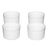 BIA Cordon Bleu Tall Ramekins Set of 4 - White (10 oz.) by BIA Cordon Bleu