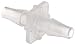 Value Plastics DD-6 Natural Polypropylene Tube Fitting, Classic Series Barbed Coupler, 3/32