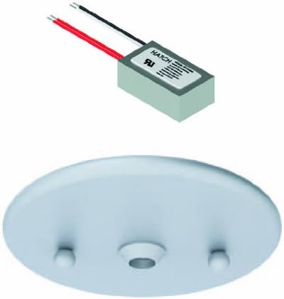 Muse I Series - Metal oval frame with single Amber Glass - Silver metal finish