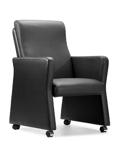 Zuo Modern Burl Conference Chair Black Zuo Modern Burl Conference Chair Black