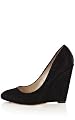 Snake Embossed Wedge