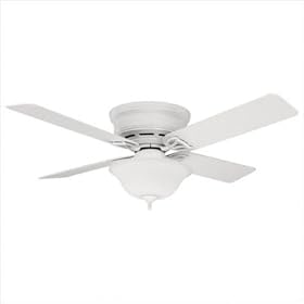 Hunter Fans 22376 48" Low Profile IV Plus Flush Mount New Bronze Ceiling Fan w/ Light & Blades