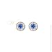 STUDIO 925: *BELOTTI MONTANA SAPPHIRE CZ EARRINGS*
