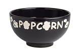 Waechtersbach Popcorn Soup/Cereal Bowl, Set of 4, Tuxedo Black