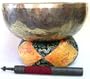 Jumbo Old Hammered Singing Bowl - 33cm