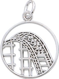 Roller Coaster Charm by Rembrandt Charms