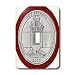Sandy Mertens Arkansas - Hot Springs 2010 Coin - Light Switch Covers - single toggle switch