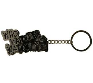  NECA Watchmen Movie "Who Watches The Watchmen" Metal Keychain