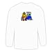 Long Sleeve T-shirt with homework, reading, elephant, writing, study, sitting, monkey, students, studying