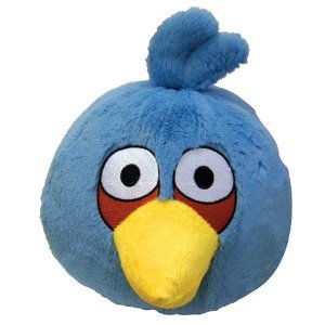 Angry Birds 4 Plush Blue Bird With Sound